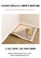 Best Carpet Restretching in Richardson TX  image 1